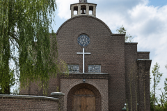 Kirche-St-Paul-Muelfort-Dorfstrasse-Ecke-Altmuelfort-1926