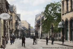 Rheydt Bahnhofstrasse ca.. 1915