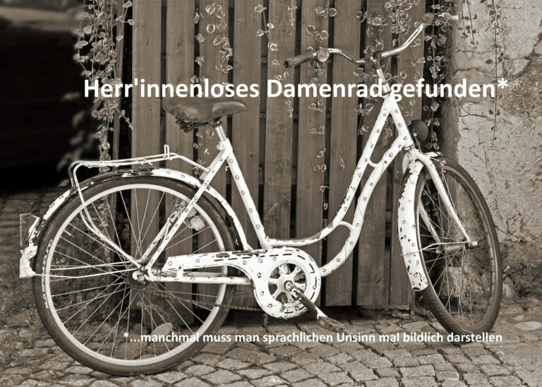 Herrinnenloses Damenrad