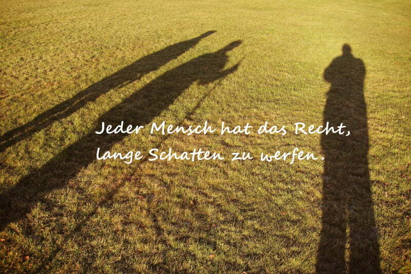 Lange Schatten