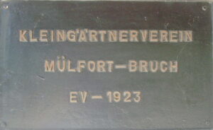 KGV Muelfort Schild