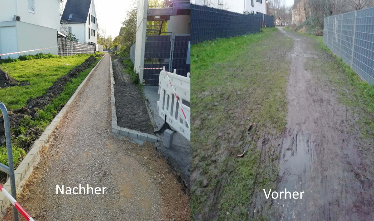 Trampelpfad Muelfort
