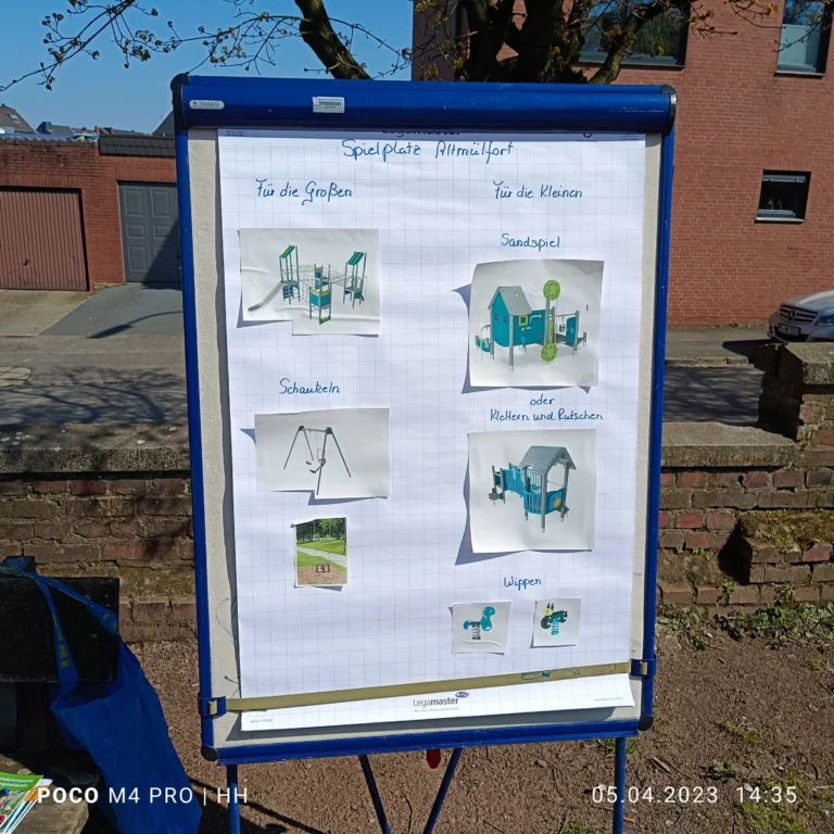 Spielplatz Altmülfort wieder eröffnet
