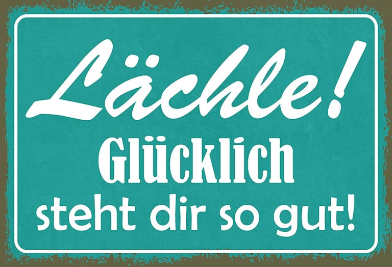Lächeln steht dir