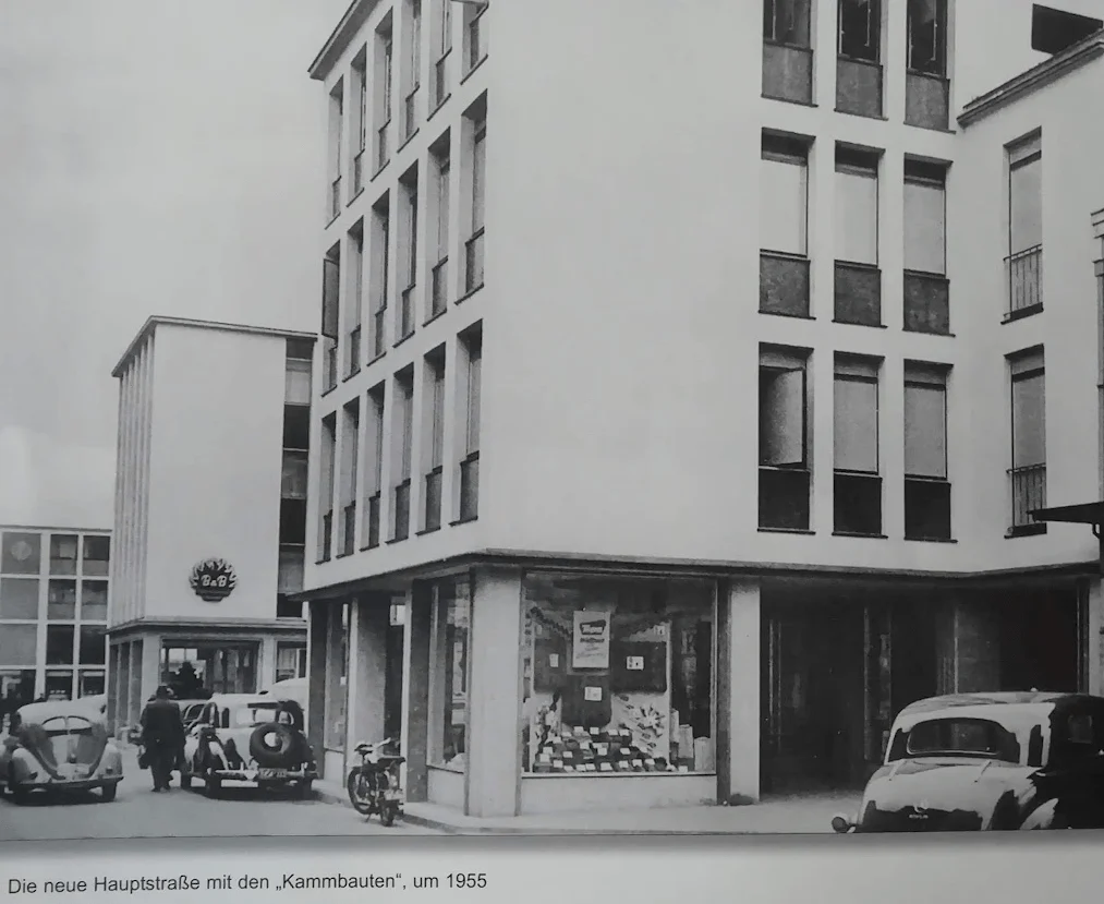 Rheydt 1955 Kammbebauung