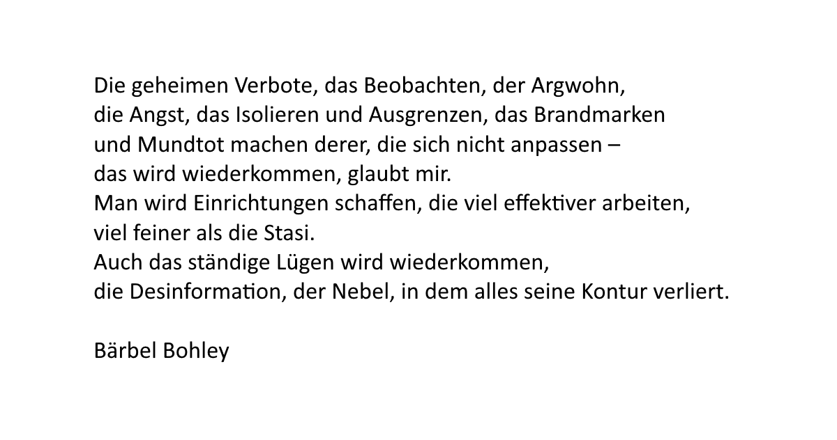 die geheimen verbote
