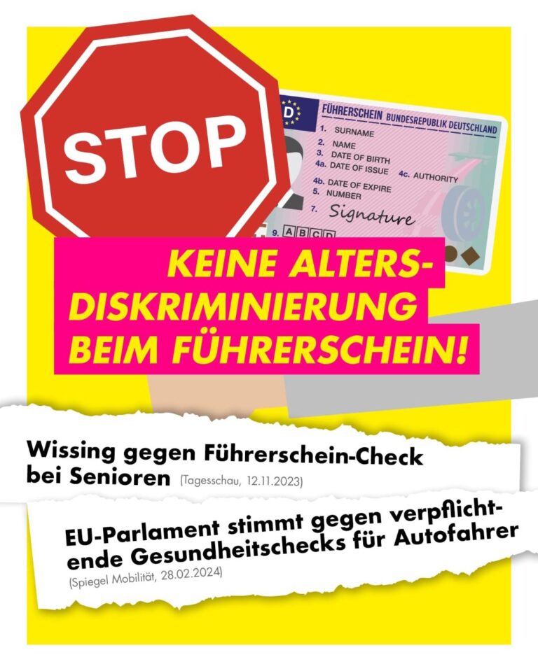 Gegen Altersdiskriminierung