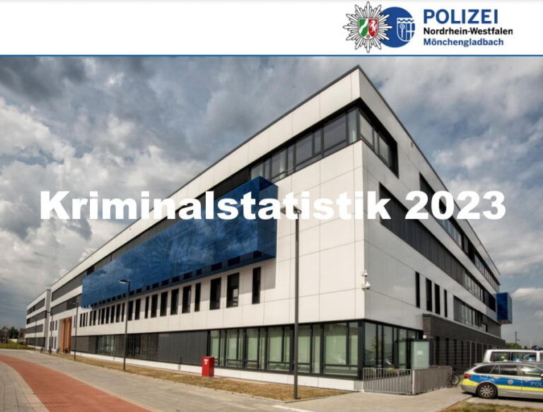 Kriminalität 2023 in Mönchengladbach