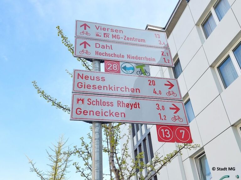 Radwegenetz: Knotenpunktkarte neu aufgelegt