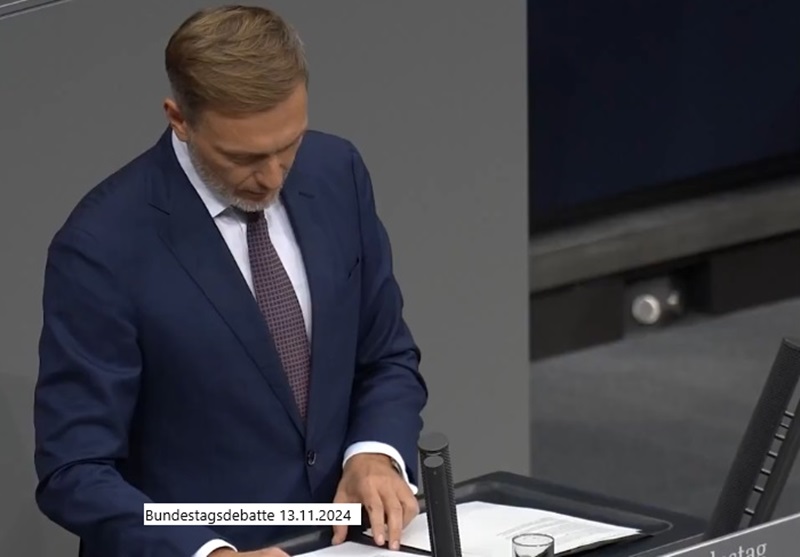 Bundestagsdebatte 13 11 24