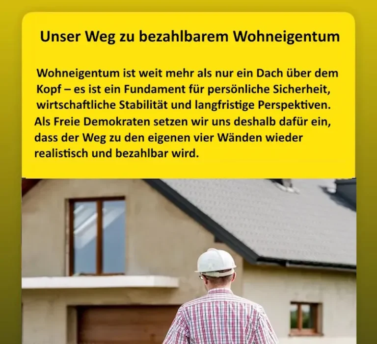 bezahlbares Wohnen Banner
