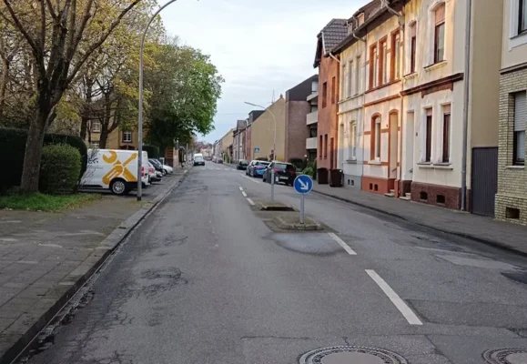 Dohrer Strasse Fussgaengerinsel