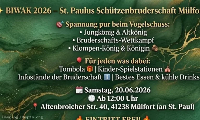 Schützenbiwak 2026