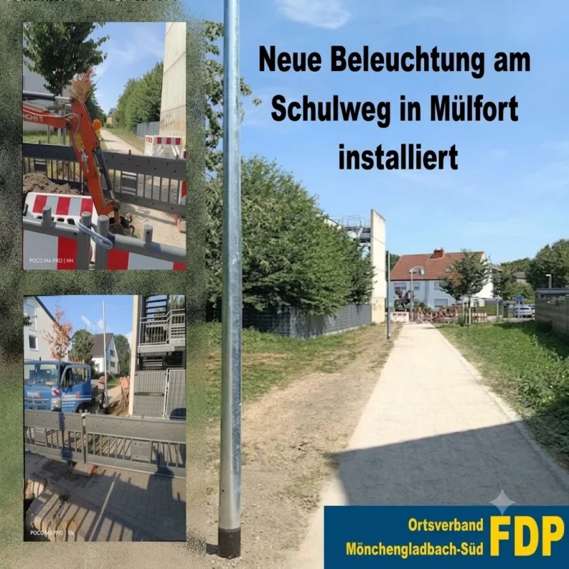 FDP Verbindungsweg Muelfort Realschulstrasse