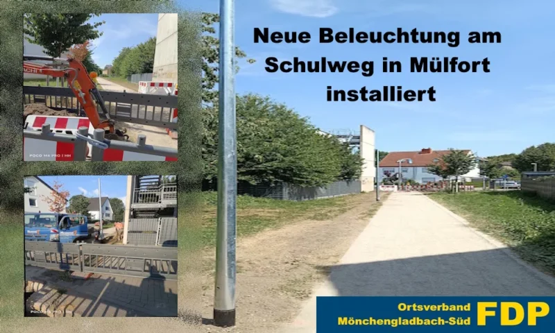 FDP Verbindungsweg Mülfort Realschulstraße
