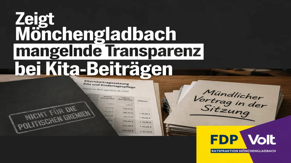 Kita Beiträge Mönchengladbach