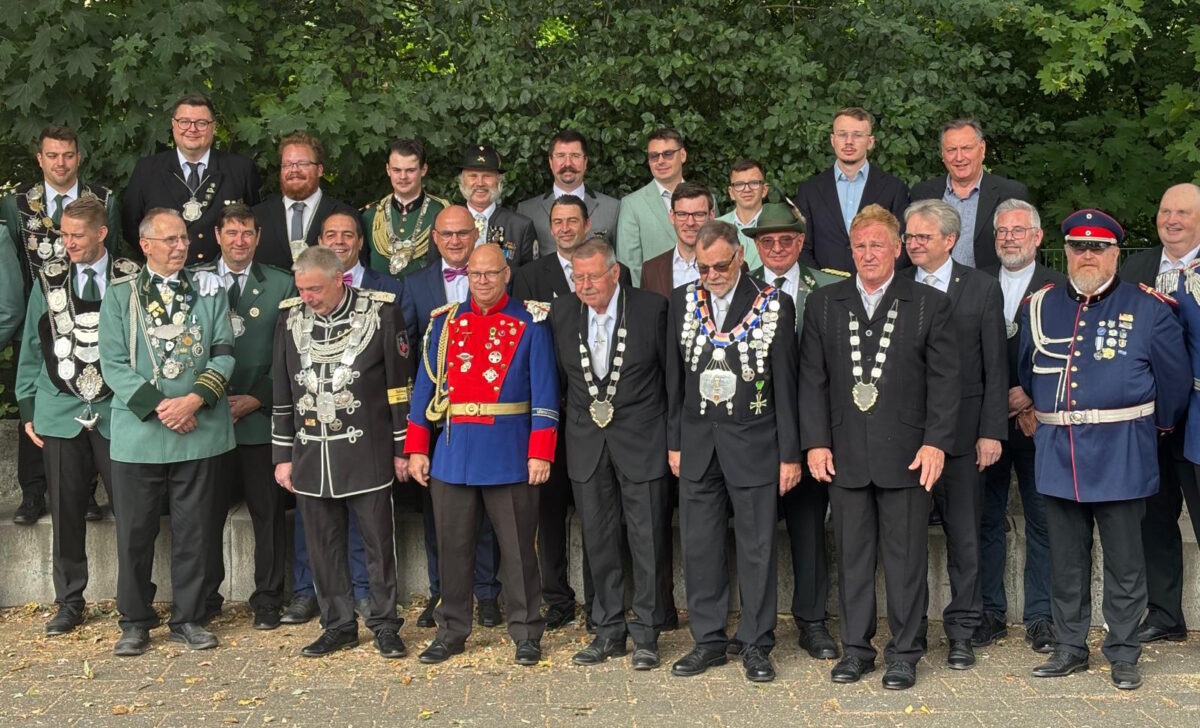 Mülfort Schützenfest Gruppenbild