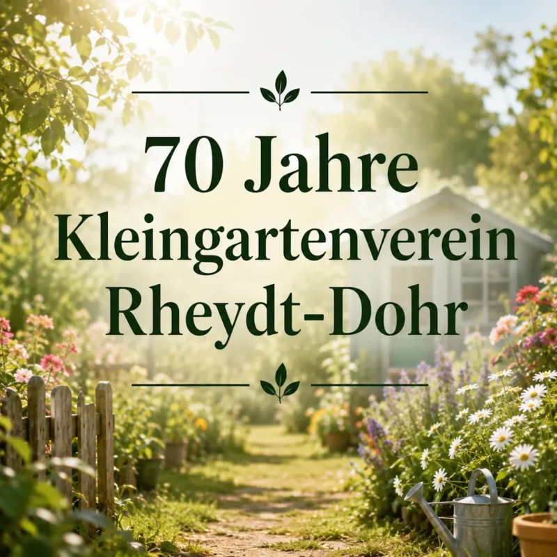 Siebzig Jahre KGV Dohr