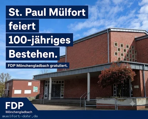 St Paul Mülfort hundert jahre Pfarrfest