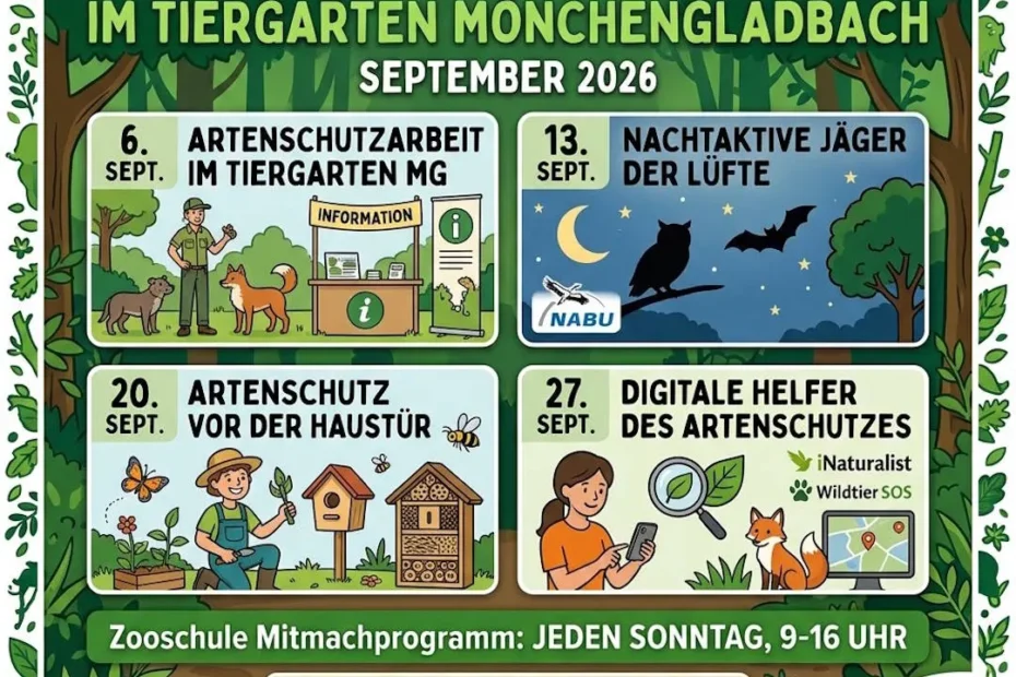 Artenschutzmonat im Tiergarten Odenklirchen