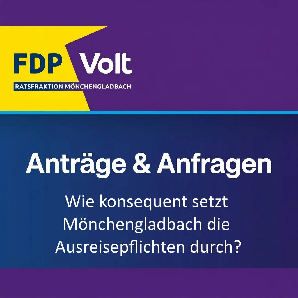 FDP Volt Anfragen Ausreisepflicht MG